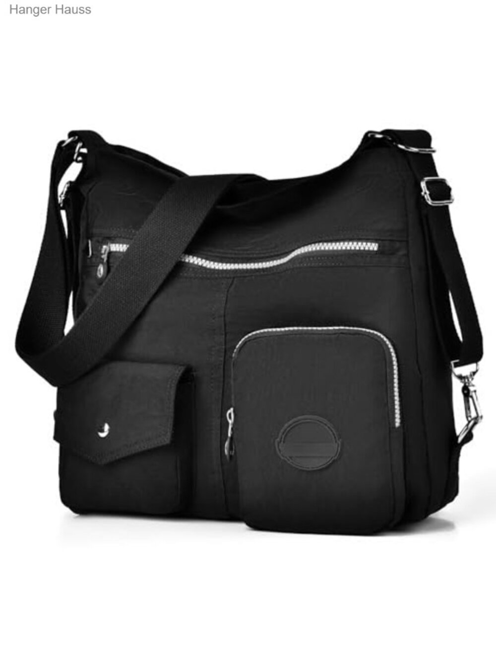 Nylon Hobo Purse Crossbody Convertible Backpack RFID Waterproof Shoulder Bag